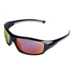 Fladen UV400 RAINBOW Wrap Sunglasses Black Frame/Rainbow Lens